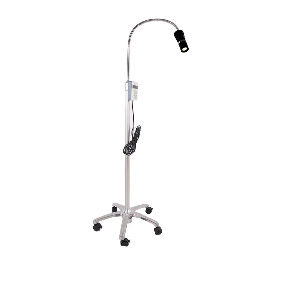 High Quality Examination Therapy Equipments Medical Led Lamp for ENT with Goose Neck JD1600L Electric Steel Ce Surgical Lamps factory