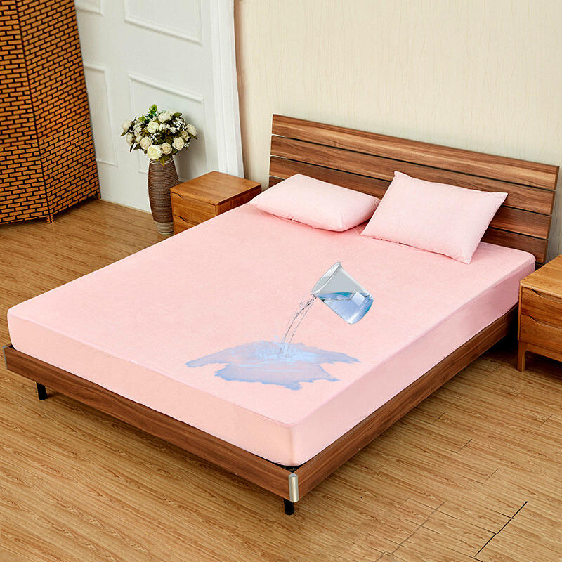 High Quality summer Organic bamboo Fitted Sheet luxury water proof bed sheet details