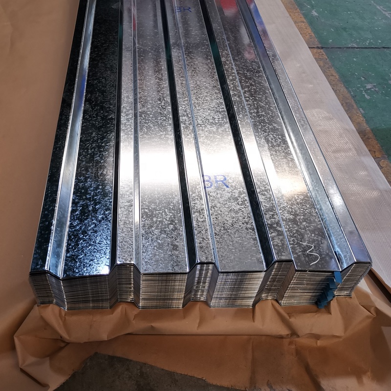 04mm Zinc 22 Gauge Color Corrugated Steel Roof Sheet Galvanized Roof Sheet factory