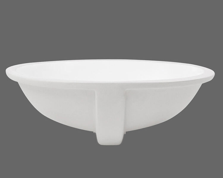 Competitive Price Cupc Basin Bathroom Ceramic Sink Oval Bathroom Under Counter Sink Bathroom Cupc Sink manufacture