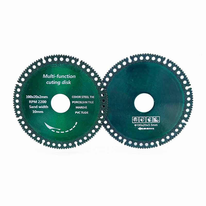 GuHua Ceramic Cutting Disc Low Noise Thickness Ultra-thin Grinding Circular Saw Blade for Alloy PVC Pipe details