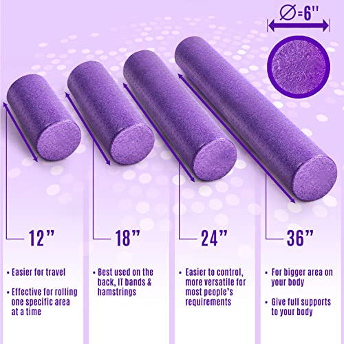 custom logo Eva Fitness Foam Roller Exercise High Density Massage deep muscle Yoga Foam Rollers