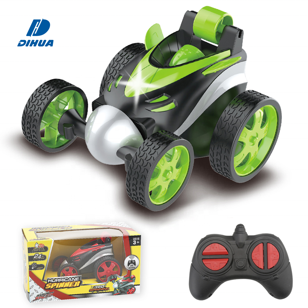 FAST GEARZ - 2.4Ghz Radio Control Super Stunt RC Car Cool Popping Vecihle With Lighting Effects Stunt Spinning Toy Car