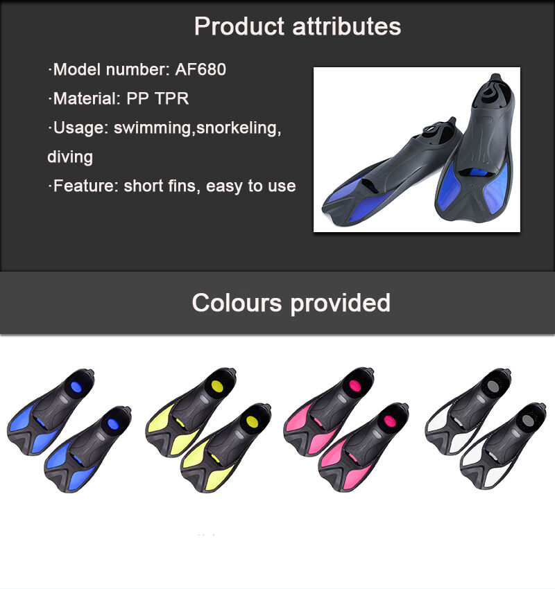 Aloma Factory price tpr snorkelling diving flipper adjustable silicone swimming fins scuba diving flipper factory