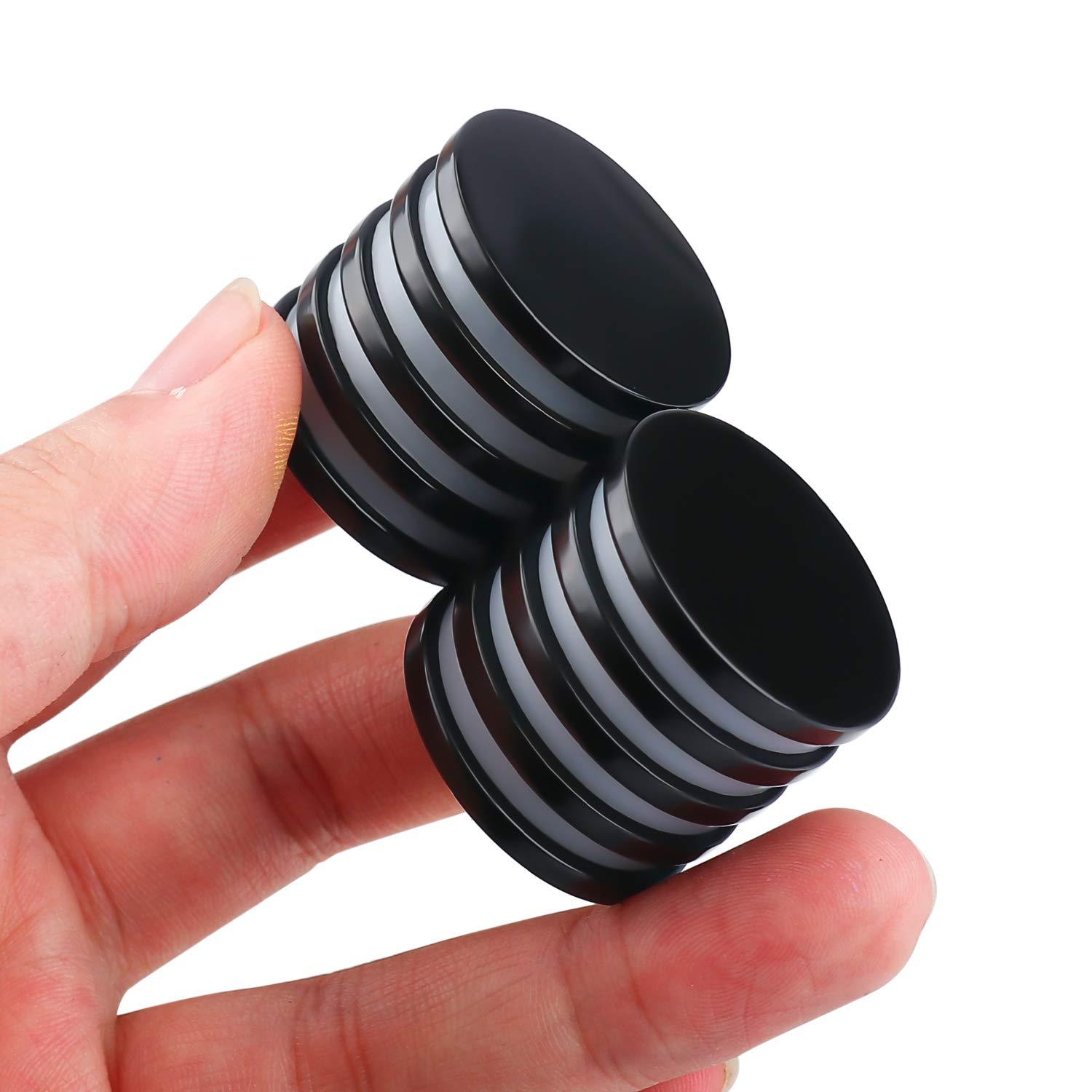 Waterproof Black Rubber Coated N52 Neodymium Magnets manufacture