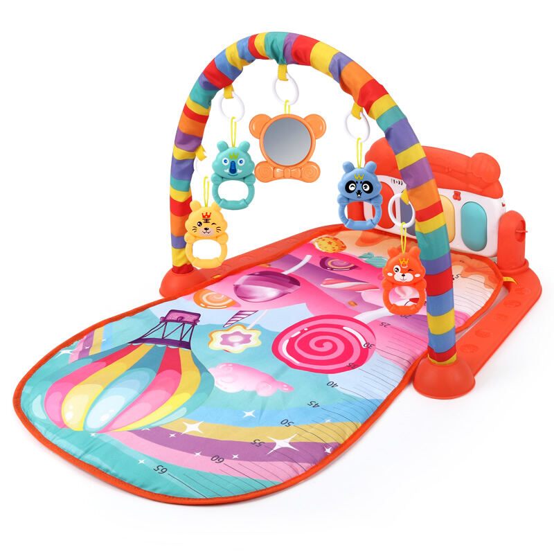 High Quality Early Development Musical Activity Baby's Piano Gym Mat supplier