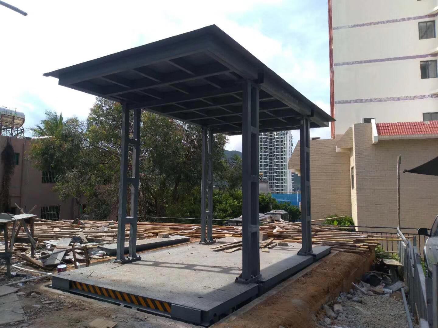 Underground Hidden underground garage Double layer scissor car lift supplier