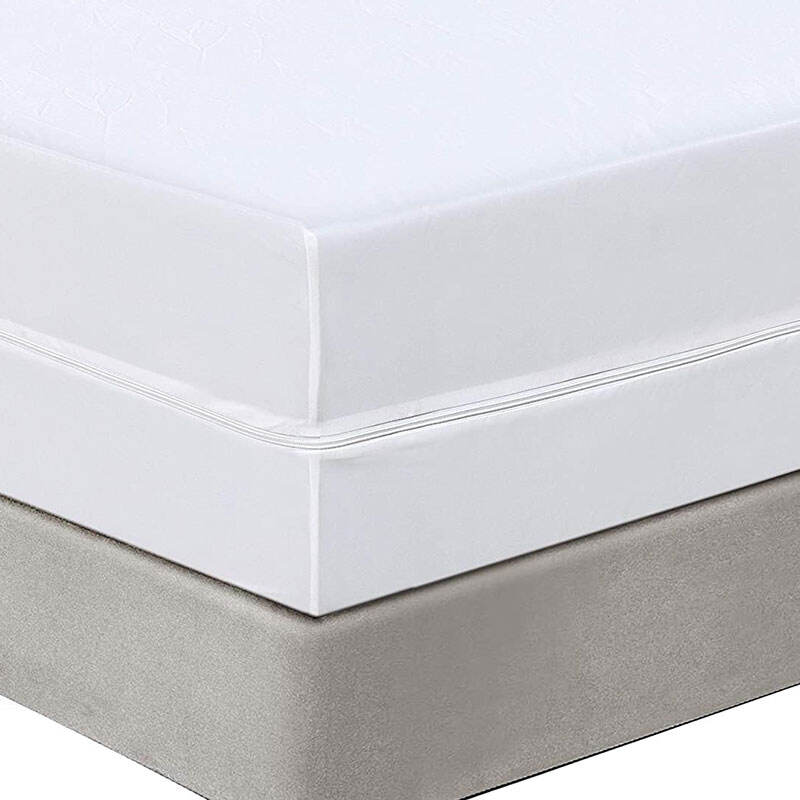 Wholesale Hotel and Home Waterproof Mattress Protector encasement mattress cover with zipper