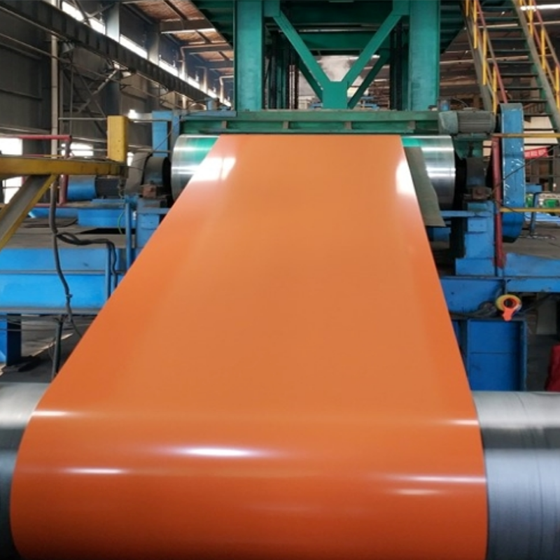 Factory Direct Sales Ppgi Roofing Prepainted Galvanized Steel Coil Ppgi Steel Coil Color Coated Steel Coil supplier