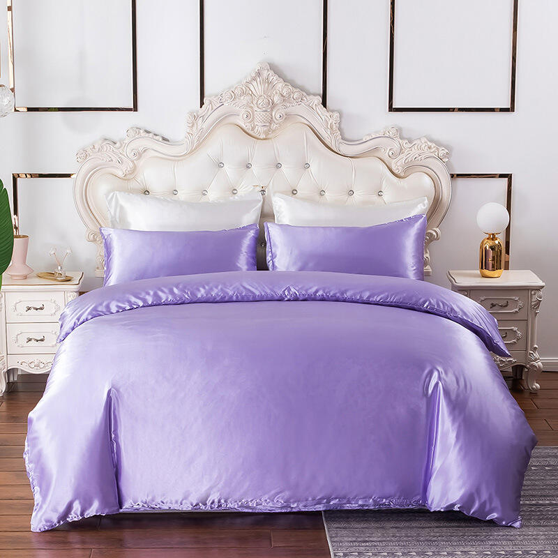 Best Quality 100% Artificial Mulberry Silk Pillowcase luxury bedding set silk Bedding colchas/cubrecam edredon details