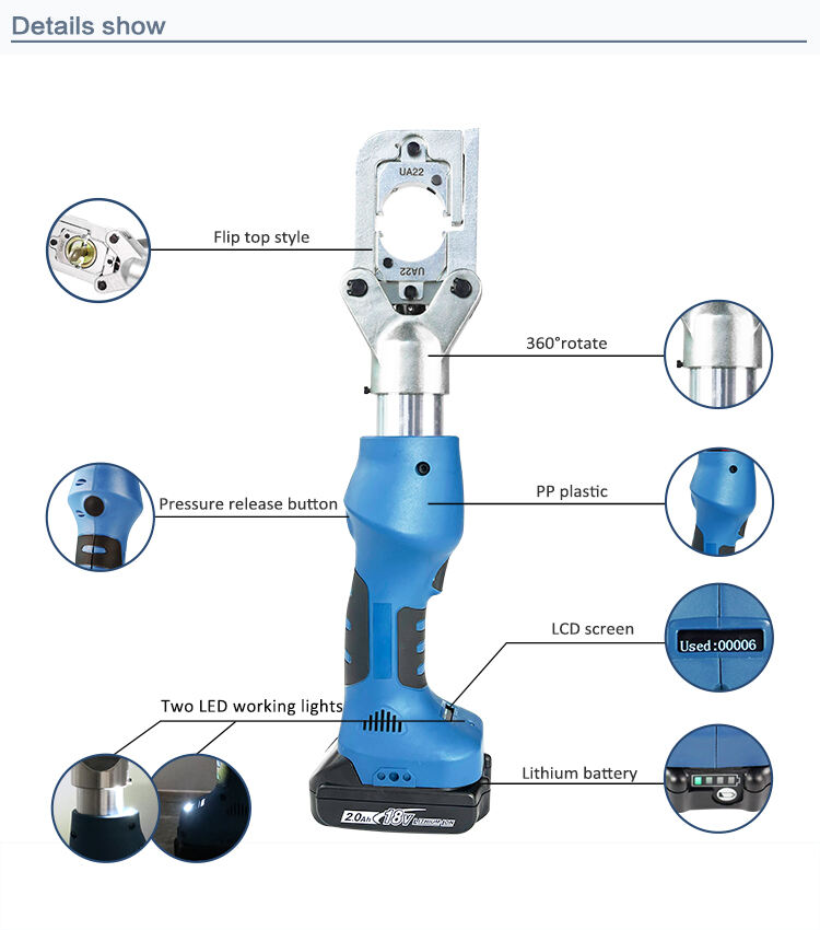 ECT-240 Multi-functional Battery Powered Tool 6t manufacture