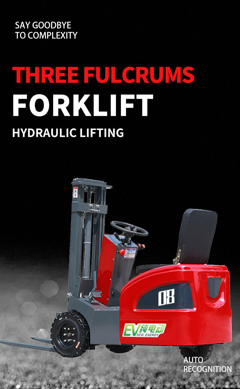 New Design Berserk portable forklift electric 3 wheel electric forklift truck 1 ton electric forklift manufacture