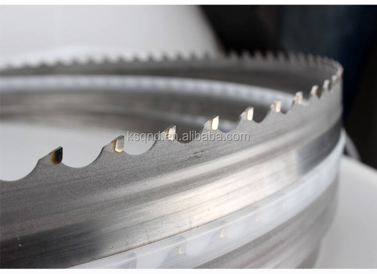 Polishing finishing band saw blade of wood cutting vertical band saw machine factory