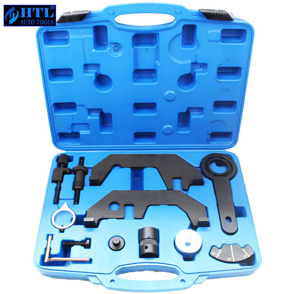 Motor Kamaksel Låseverktøy 12 stk Bil Gargue Timing Tool For BMW 730i 745i 545i 645i 750i N62TU N62 N73 Motordetaljer