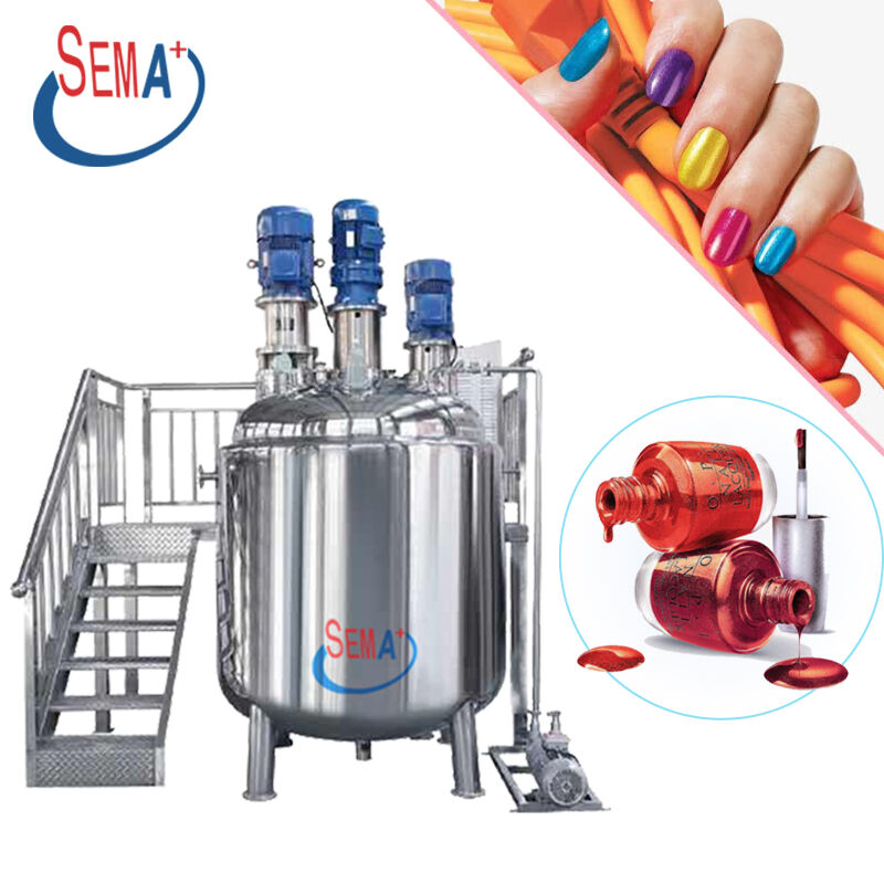 High Shear Homogenizing Emulsifying Machine Body Cream Mixing Making Machine Vacuum Homogenizer Emulsifier Mixer