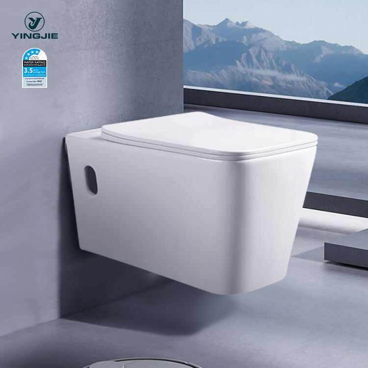 Watermark sanitary ware ceramic wc  p-trap washdown toilet wall hung toilet