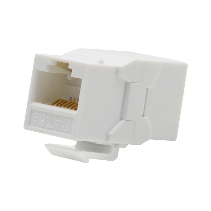 Coupleur en ligne RJ45-RJ45 UTP Cat6, prise trapézoïdale femelle RJ45 UTP/FTP, télécommunications en cuivre