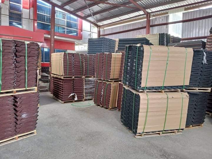 High Weather Resistant Aluminum Zinc Bond  Stone Coated Steel Roofing Tile factory