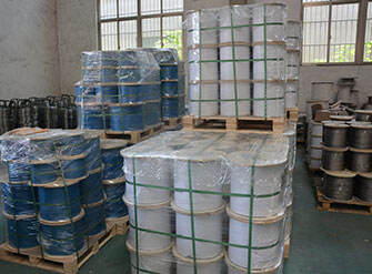 Galvanized steel wire rope manufacture