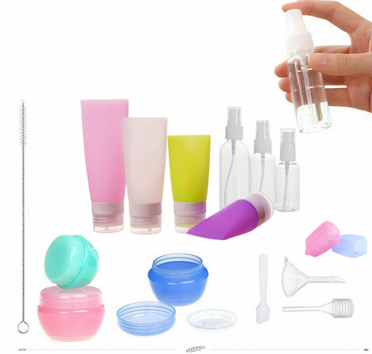 Colorful Silicone Leakproof Squeeze Bottle Set for Travel details