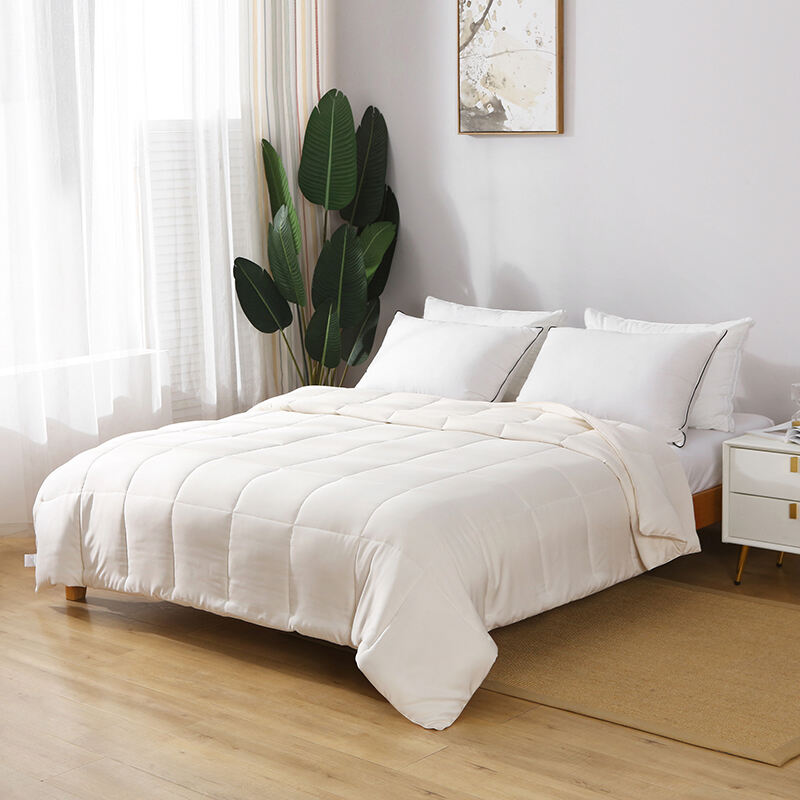 High Quality Lightweight Cooling All Season Soft Duvet Insert bamboo comforter for home supplier