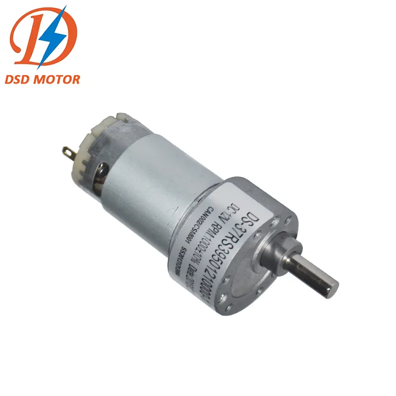 37mm 12V 24V DC Speed Reducer Gear Motor for medical apparatus and instruments factory