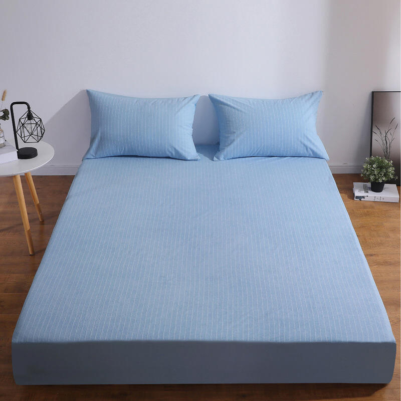 Wholesale Soft Breathable baby waterproof fabric elastic bed cover pillow cases fitted bed sheet supplier