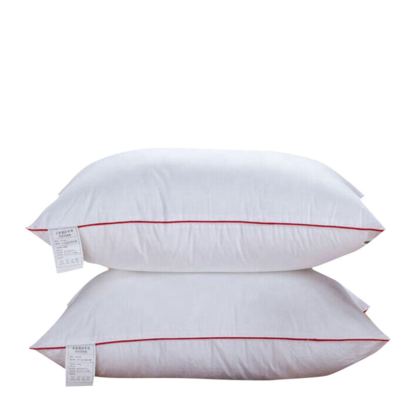 Top wholesaler white soft non memory foam microfiber pillow for home and hotel