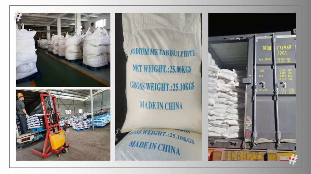 Sodium Metabisulphite White Powder Industrial Food Grade Sodium Metabisulfite factory