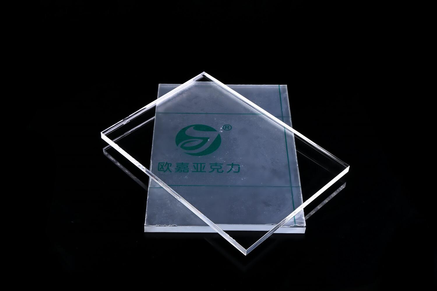 Cast acrylic plastic sheets Customized size Clear supplier