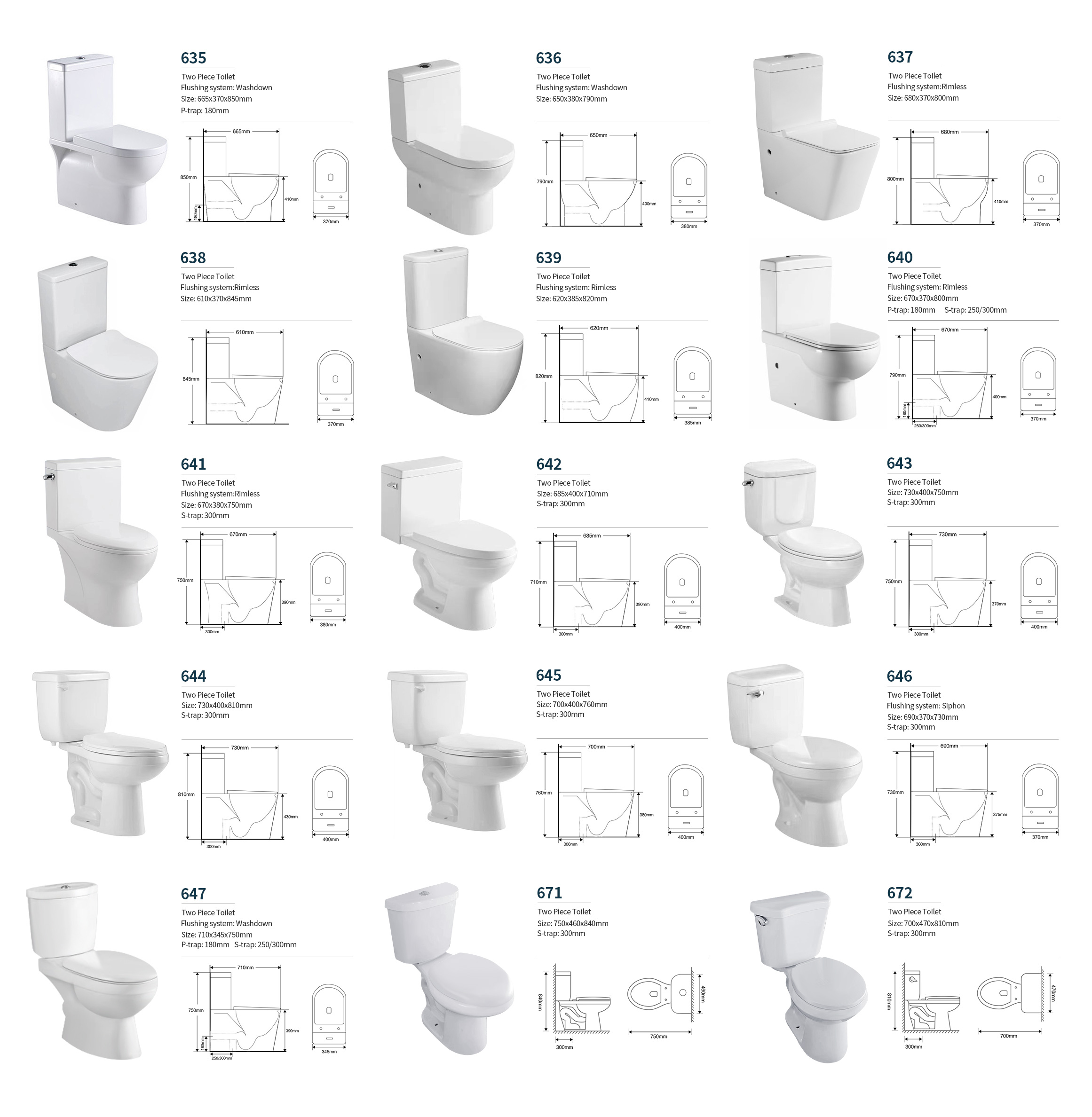 Ceramic Modern style white Bathroom Wc Toilet bowl Bathroom Sanitary Ware Toilets factory