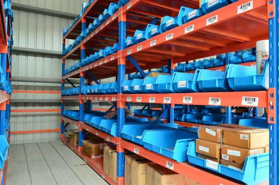 Warehouse racking system storage steel longspan shelf duty steel rack easy assembled iron shelves for goods details