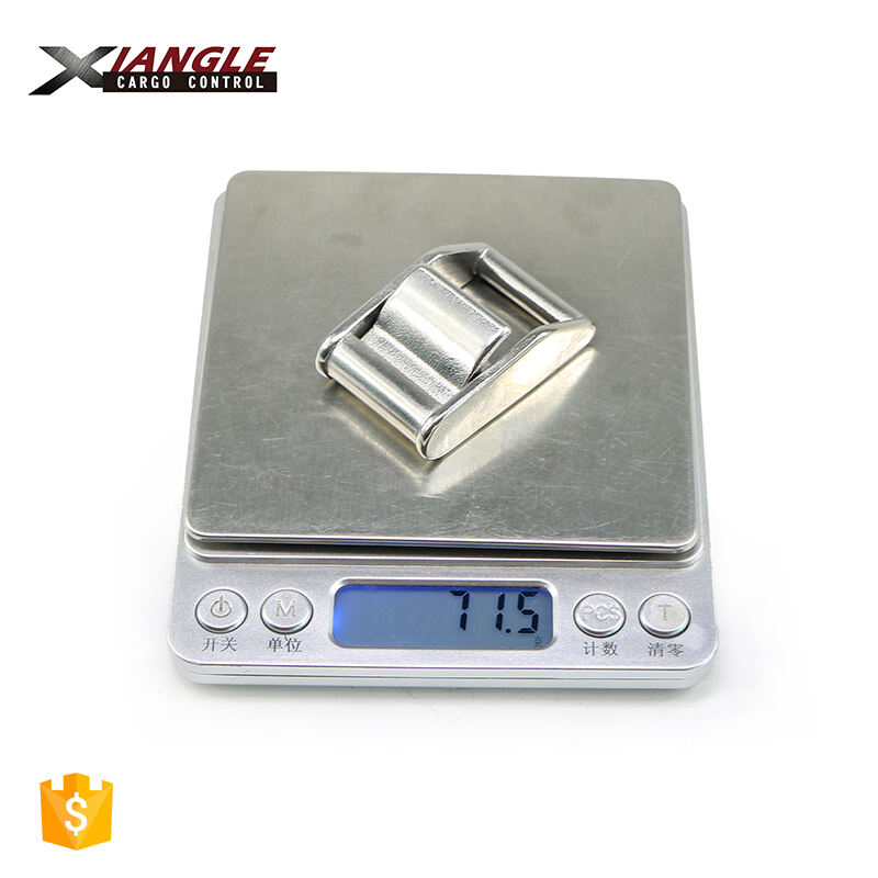 1inch 25mm 450kg Break Strength 304 Stainless Steel Metal Cam Lock Buckle for Webbing factory