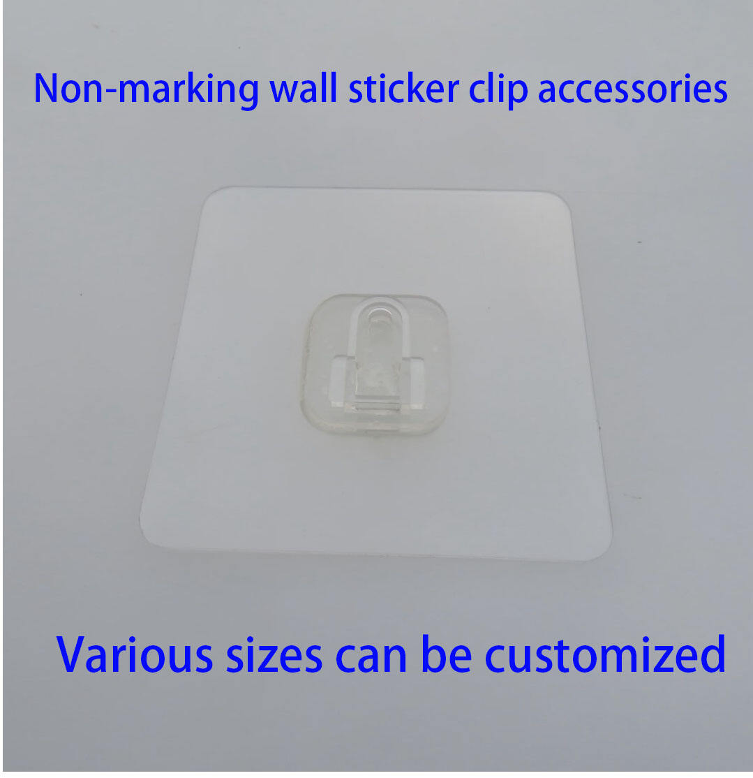 Custom Traceless Claw Stainless Steel Shelving Stickers Chuck Buckle Iron Wire Buckle Stickers supplier