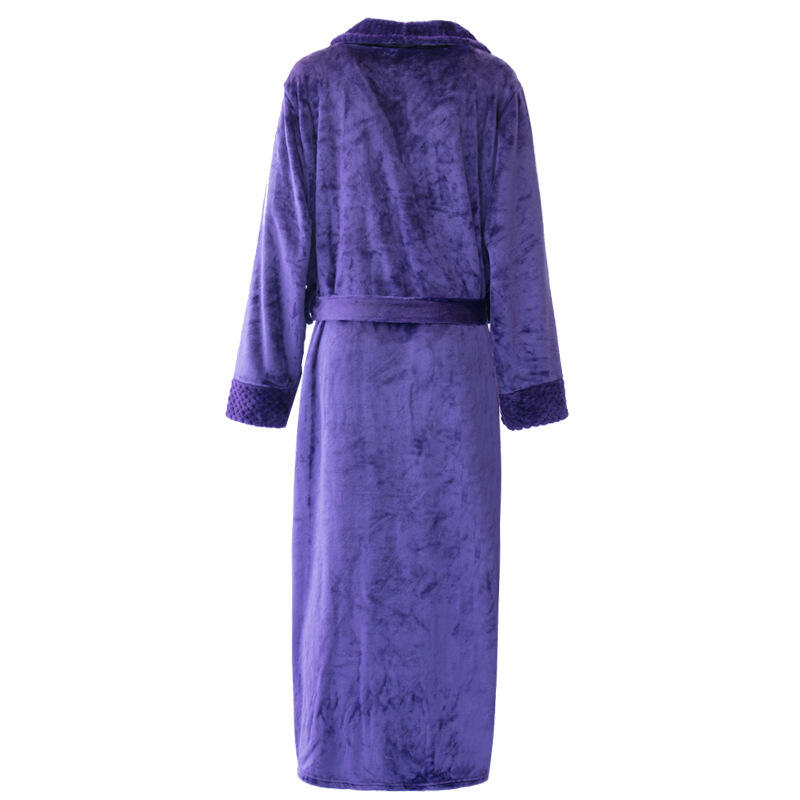 Wholesale Luxury Terry Bathrobe Sleepwear Set for Men Custom Hood Collar Plus Size Solid Pattern Wholesale bathrobe supplier