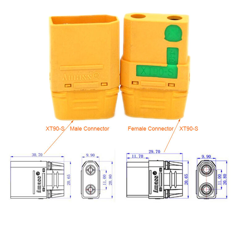 30cm XT90 XT90-S XT60 XT30 Male Female Bullet Connector Adapter Car Automotive Battery Cable supplier