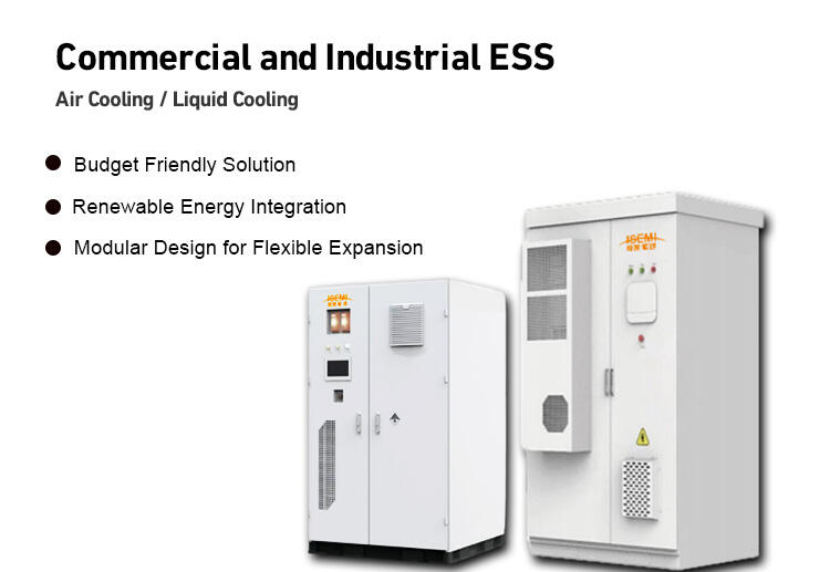 Industrial Commercial Energy Storage Container Cabinet Lifepo4 100KW/215KWh Liquid Cooling Batteries Solar factory