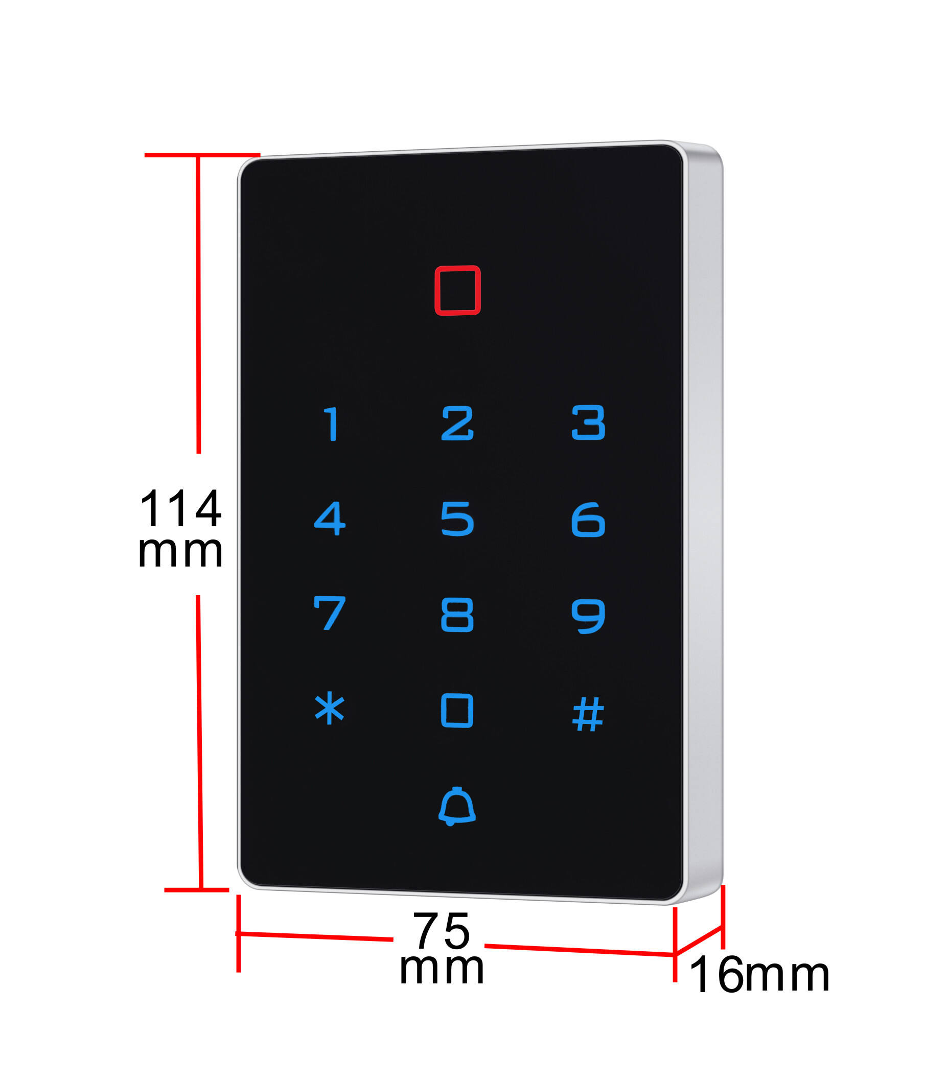 OREDY hot sale touch  fingerprint recognition door access control machine for automatic sliding door supplier