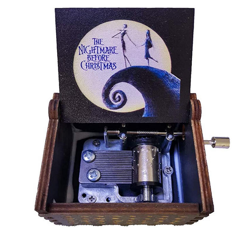 Halloween Vintage Hand Crank Musical Box factory