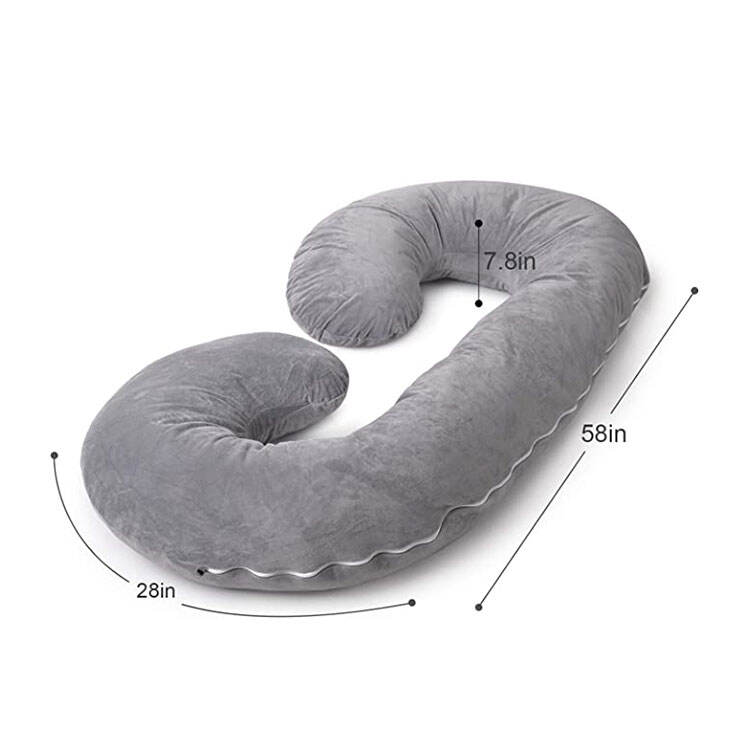 C-shape pregnancy pillow maternity pillow manufacture