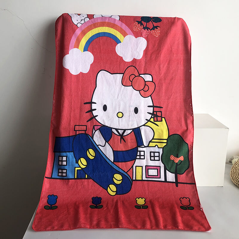 USA Popular Beach Chair Towel Printed Logo Microfiber Retangle Beach Towel Sand Free details