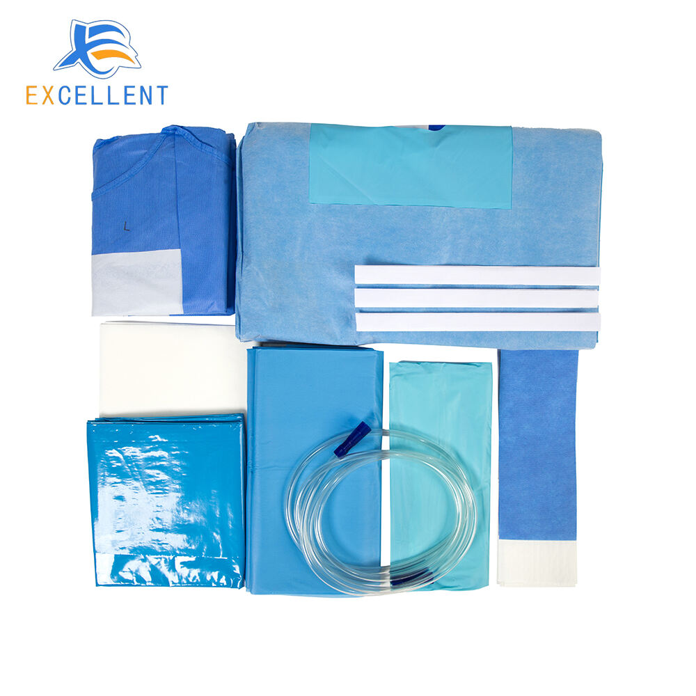 Surgical Drapes Kit Disposable Medical Packs (Thailand factory) manufacture