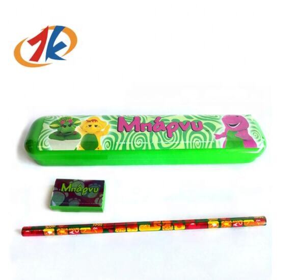 2024 new education toysplastic kids mini pencil case eraser toys set stationery toys pencil box details