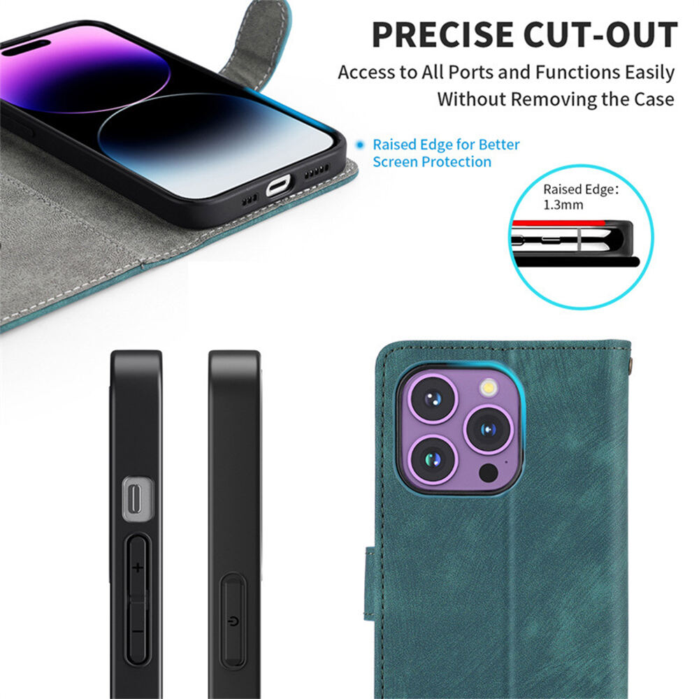 Wallet Phone Cases For Huawei Enjoy 70 4G Card Holder Mobile Case Tpu Leather Flip Cover Mini Anti Fall Drop Proof Lanyard manufacture