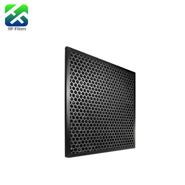High Quality Customized Honeycomb Active Carbon Filters Coconut shell charcoal for Air Purifier supplier