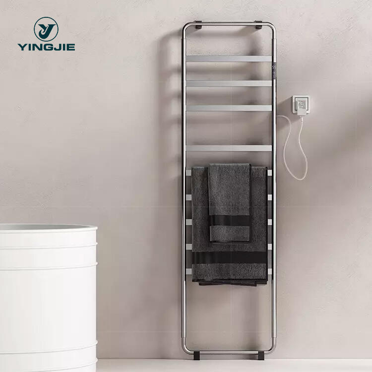 bathroom Plug-in Drying wall Stainless Steel Electric Towels Heated Towel Warmer with UV Sterlizer supplier