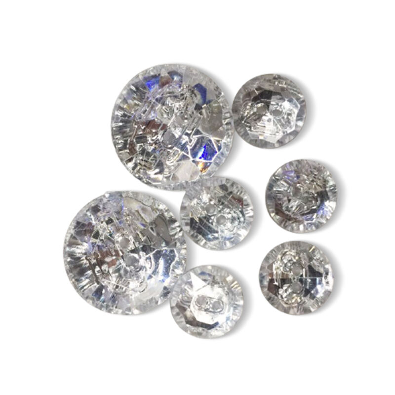 China manufacturer acrylic stone diamond crystal buttons rhinestone sofa button