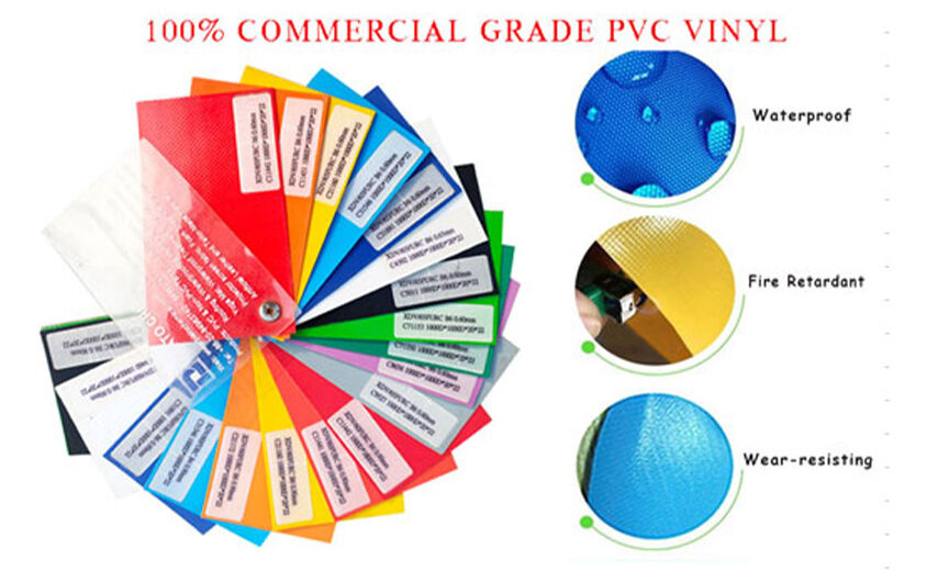 Commercial grade pvc material