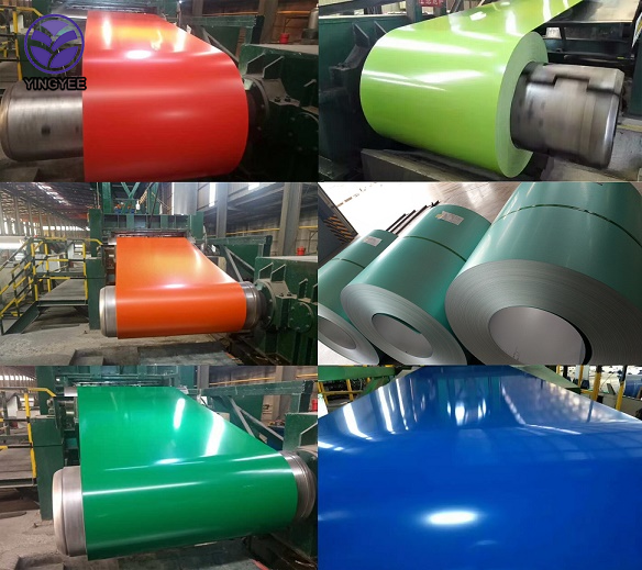 Prepainted/Galvanized/Galvalume steel coils PPGI supplier