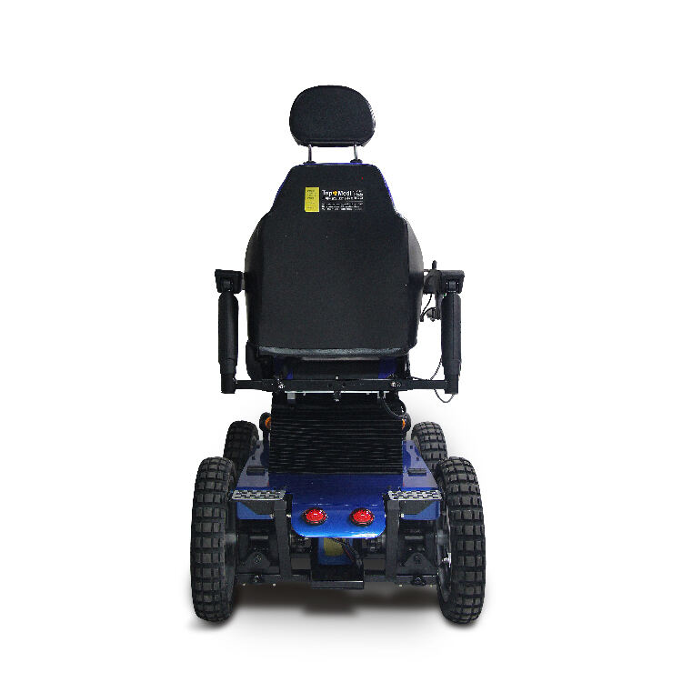 Strong capacity with electromagnetic brake seat size optional electric wheelchair conquer a variety of terrain 1350W*2  -BZ-O01 supplier